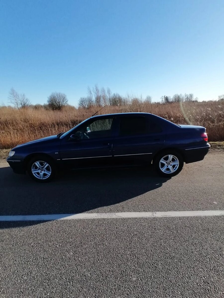 Peugeot 406 рестайлинг. 