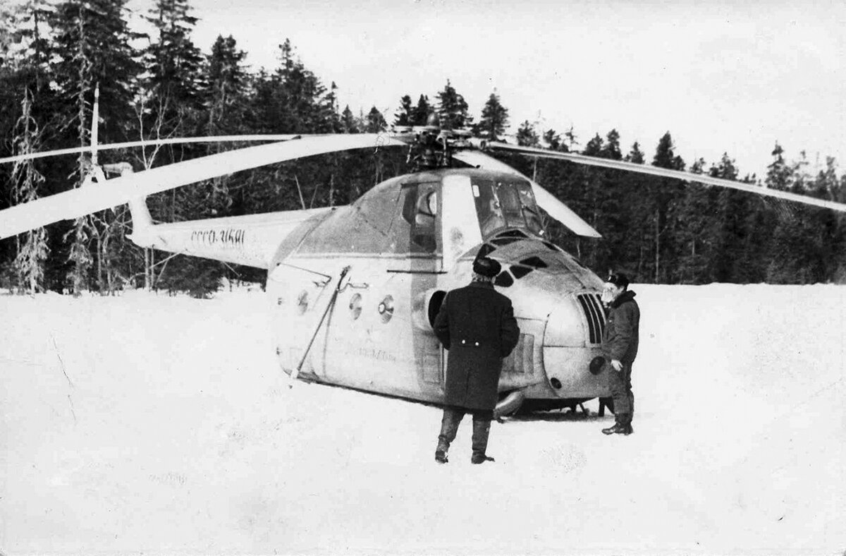 Ми-4А СССР-31581 Хабаровский край. Фотография ©️ Архив Вадима Федоровича  Гуторова