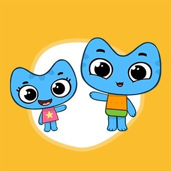 Катя и Котя- главные герои мультика. Фото из интернета 