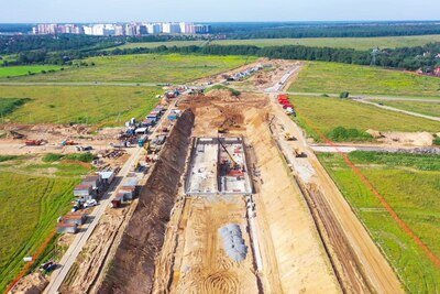    Дорога "Мамыри — Пенино — Шарапово" в ТиНАО © Telegram-канал Сергея Собянина