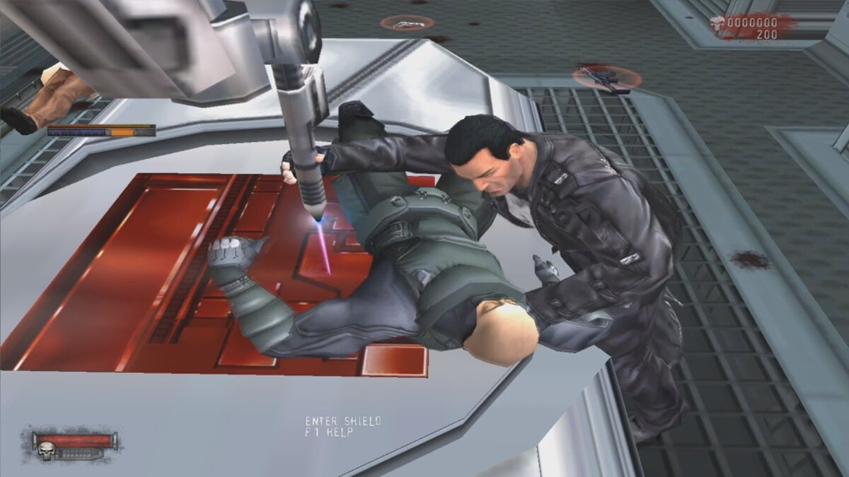 Я попытался найти более мягкий вариант допроса из возможных, думаю, что вы поняли - Каратель просто нашел большую Лазерную указку и дочки показать её своему товарищу😅