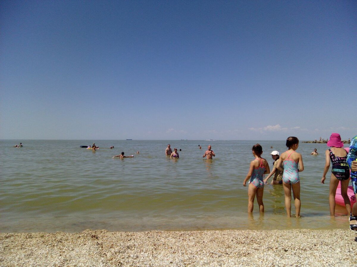 мой отдых на азовском море