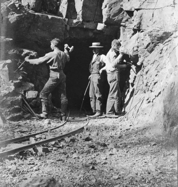 Одно из первых графитовых месторождений