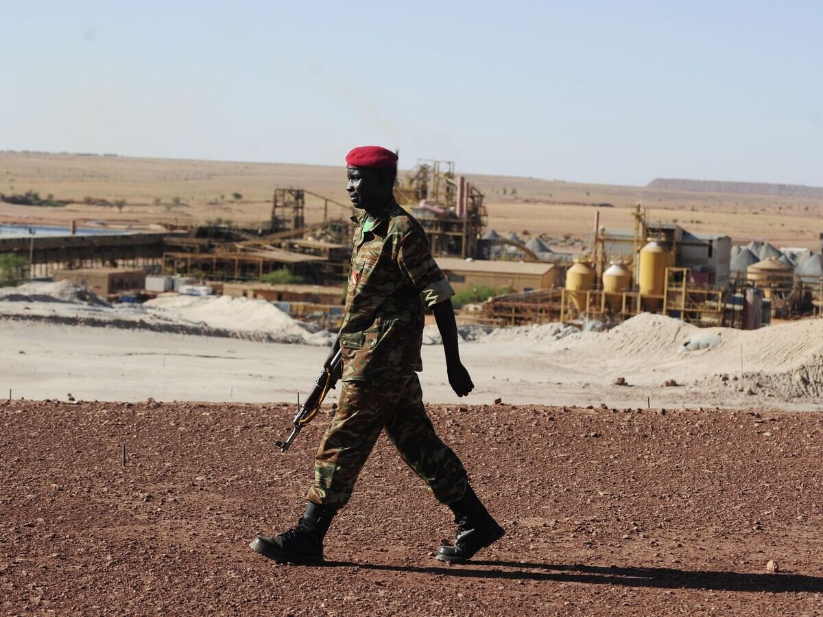    Урановый рудник французской компании Areva в Нигере© AFP 2023 / ISSOUF SANOGO