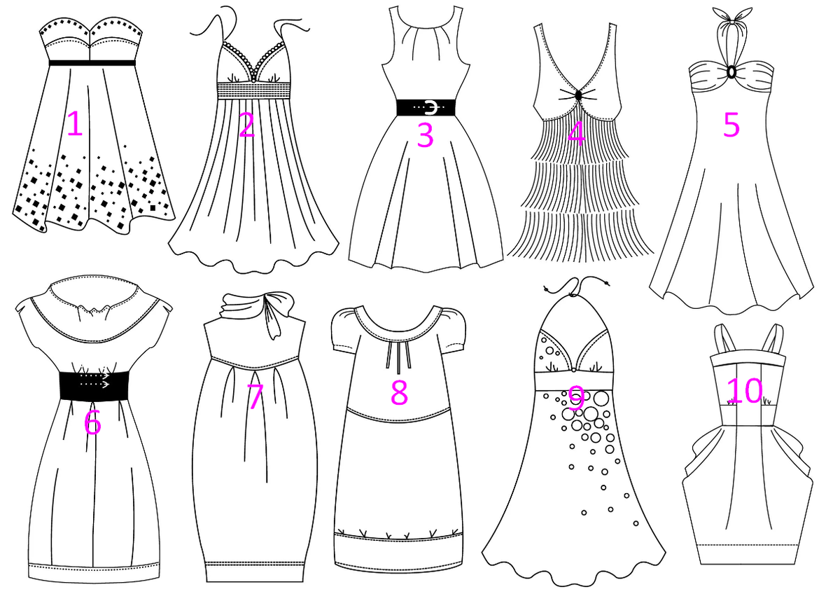 Какое платье вы выбираете себе для праздника? Фото из открытого источника