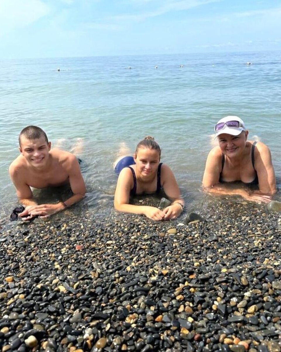    Маргарита Суханкина с детьми