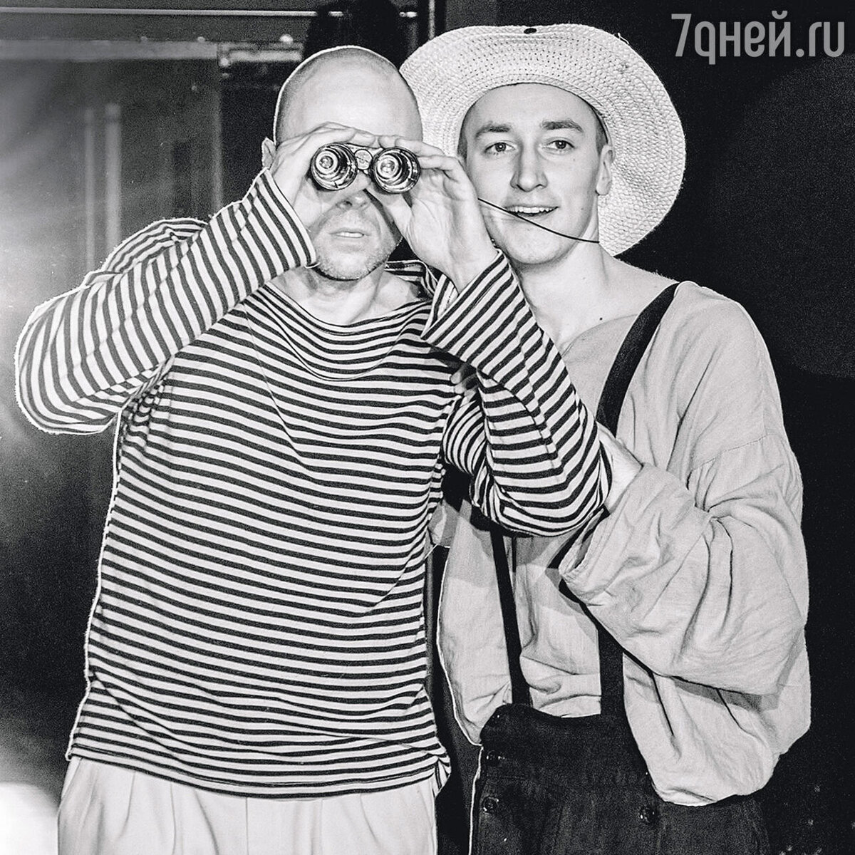    Андрей Беляев и Сергей Кирпиченок Этот спектакль — первая премьера 60-го сезона Театра на Таганке Пресс-служба Театра на Таганке