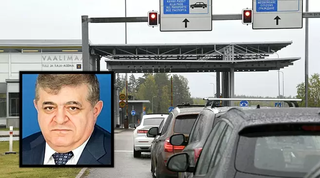 Сенатор Владими Джабаров потребовал, чтобы Россия соответстсвующим образом ответила Финляндии на запрет въезда автомобилей с российскими номерами. Фото: Jussi Nukari