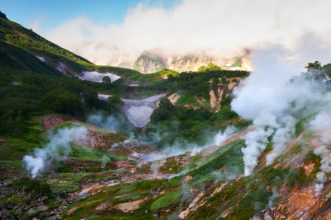 Долина гейзеров на Камчатке 