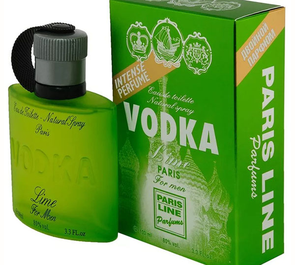 Водка для наружного применения. Обзор туалетной воды Paris Line Vodka Lime intense.