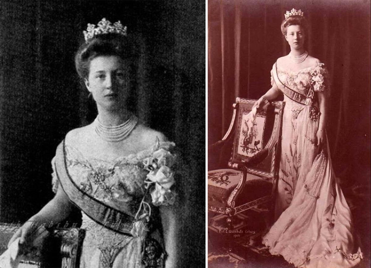 Великолепная бриллиантовая тиара единственной дочери Александра II и ее ...