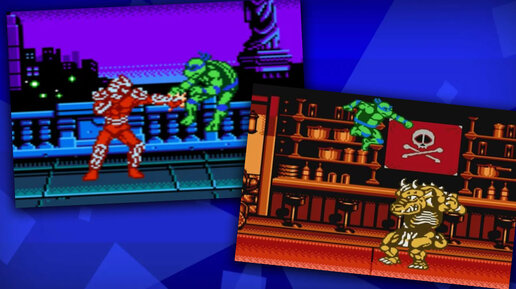 Ностальгический обзор игры "Черепашки ниндзя 4" на приставке Dendy (NES ...