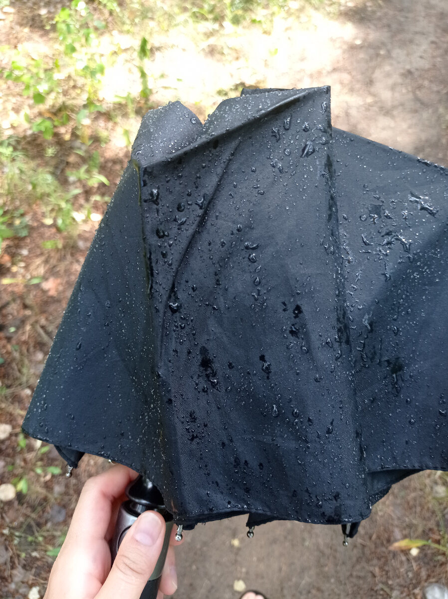 На пляж шла под зонтом🤣