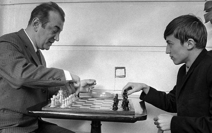 Виктор Корчной и Анатолий Карпов