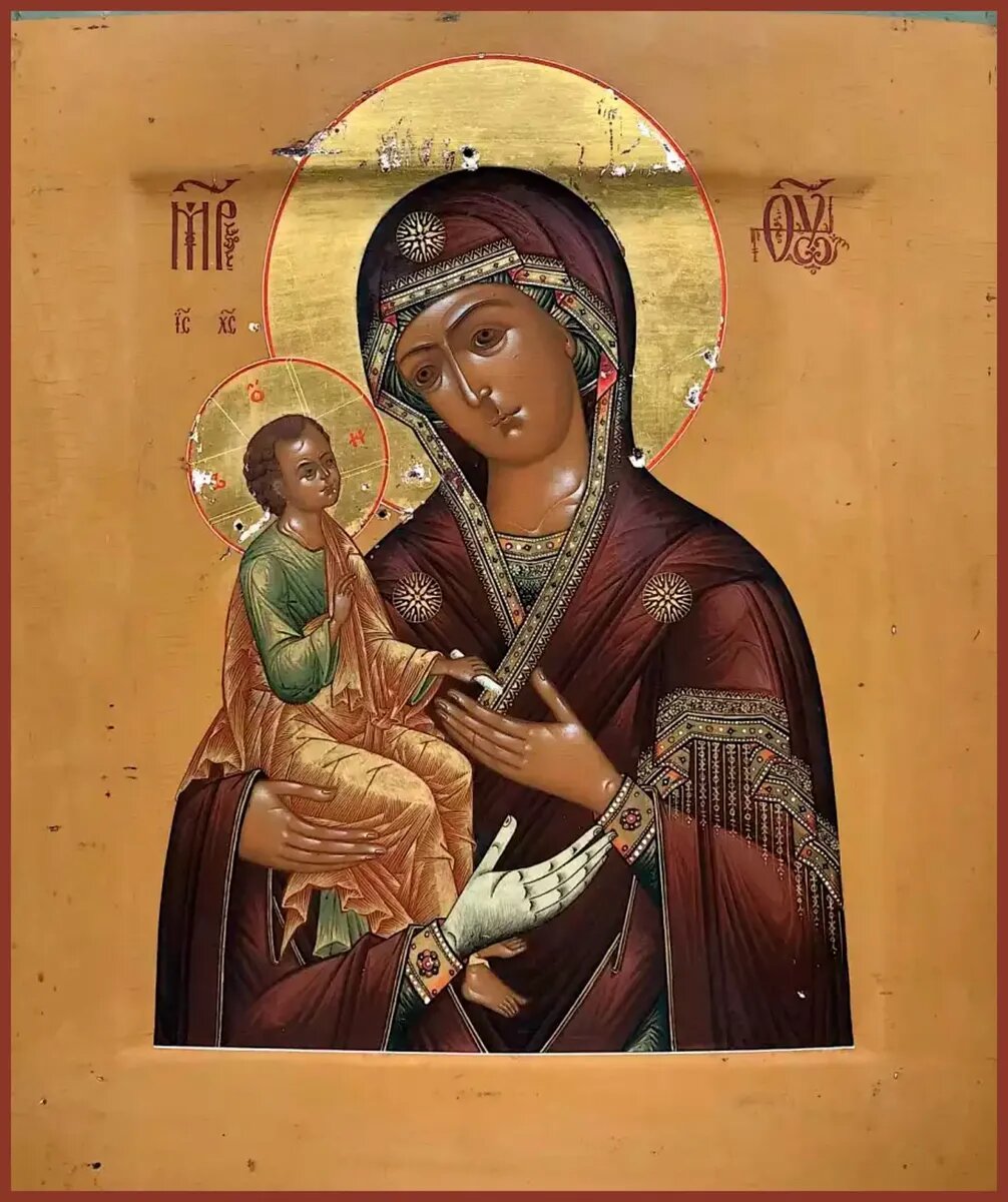 Икона Богородицы Троеручица. Фото: azbyka.ru