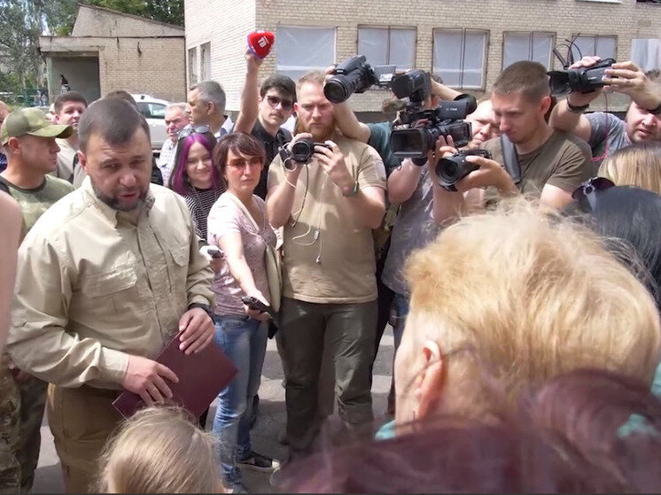 Фото: кадр из видео телеграм-канала Дениса Пушилина