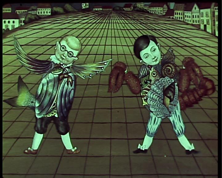 "Из чего только сделаны мальчики..." (кадр из мультфильма "Чудеса в решете", СССР, 1978 г.) Изображение из открытых источников.