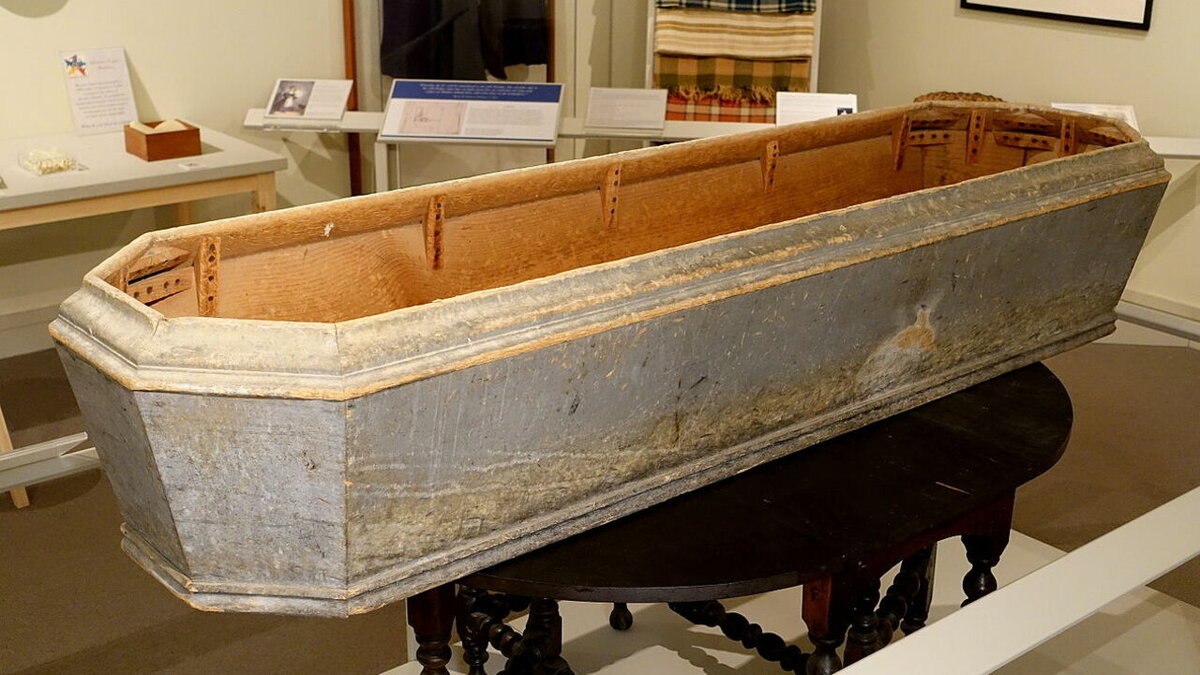     Жителей Новошахтинска удивила выброшенная возле мусорных контейнеров крышка гроба, сообщили они в соцсетях.