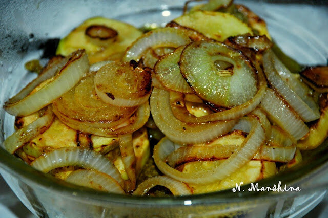 Канапе из кабачков. Фото автора