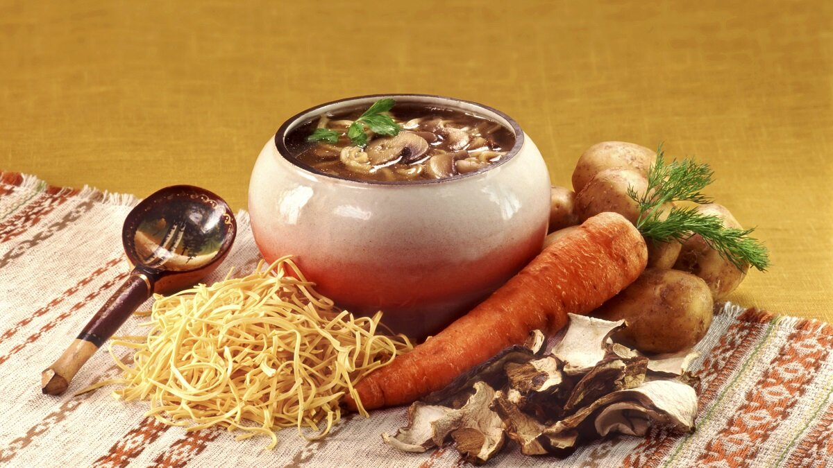    Грибной суп