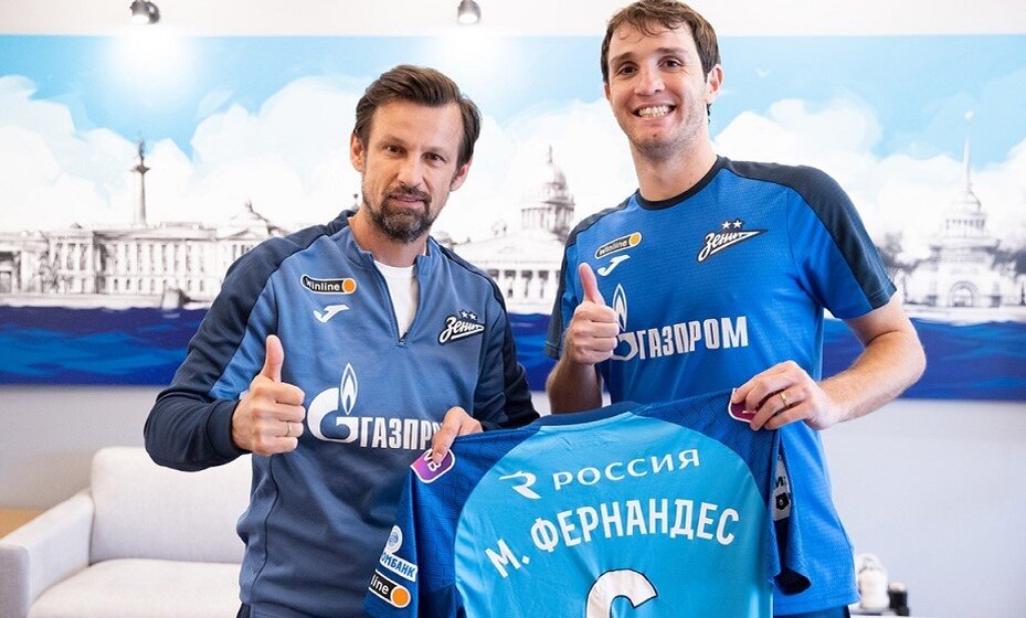    Марио Фернандес стал новой «шестеркой» «Зенита». Фото: ФК «Зенит»