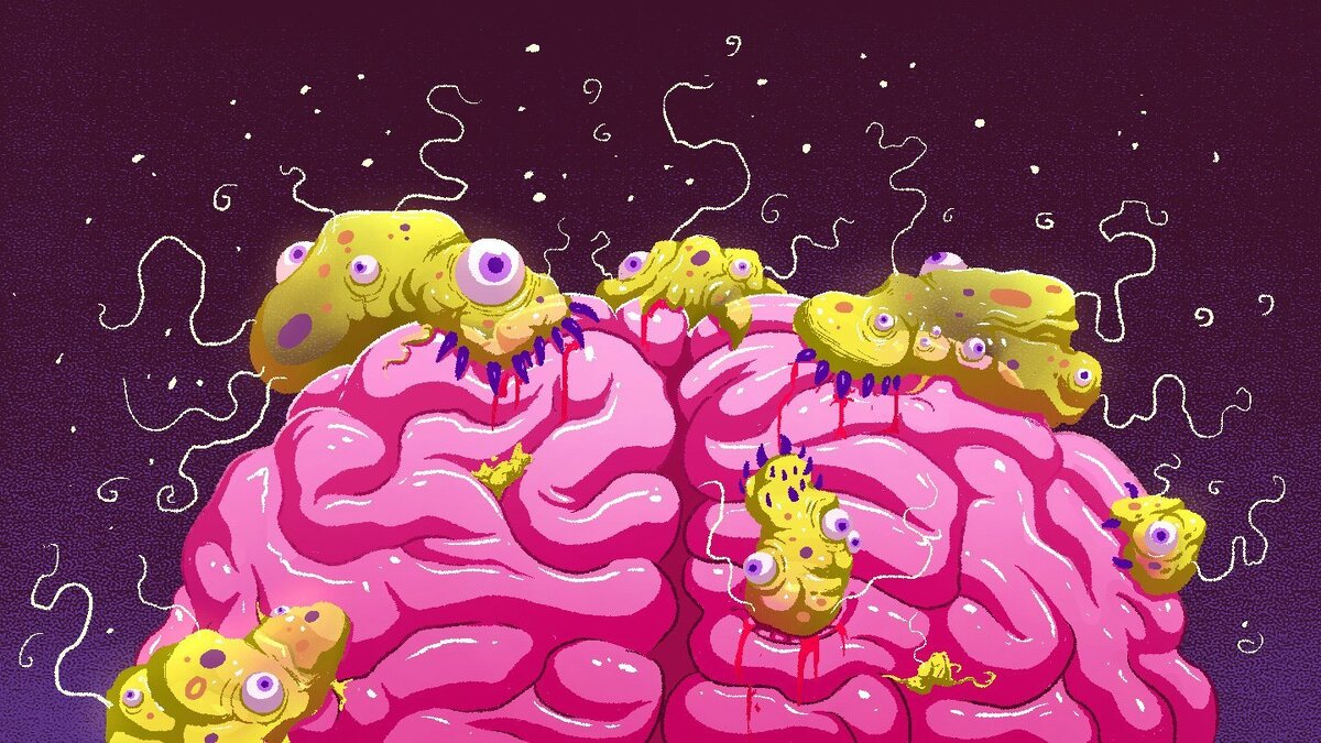 Сожру твой мозг. Бактерия пожирающая мозг.