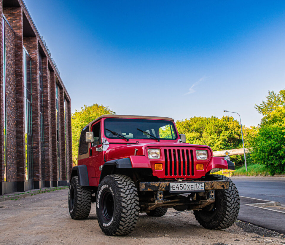 Jeep Wrangler YJ борьба с расходом в 35 литров. Банально просто… |  DPGarageMedia | Дзен