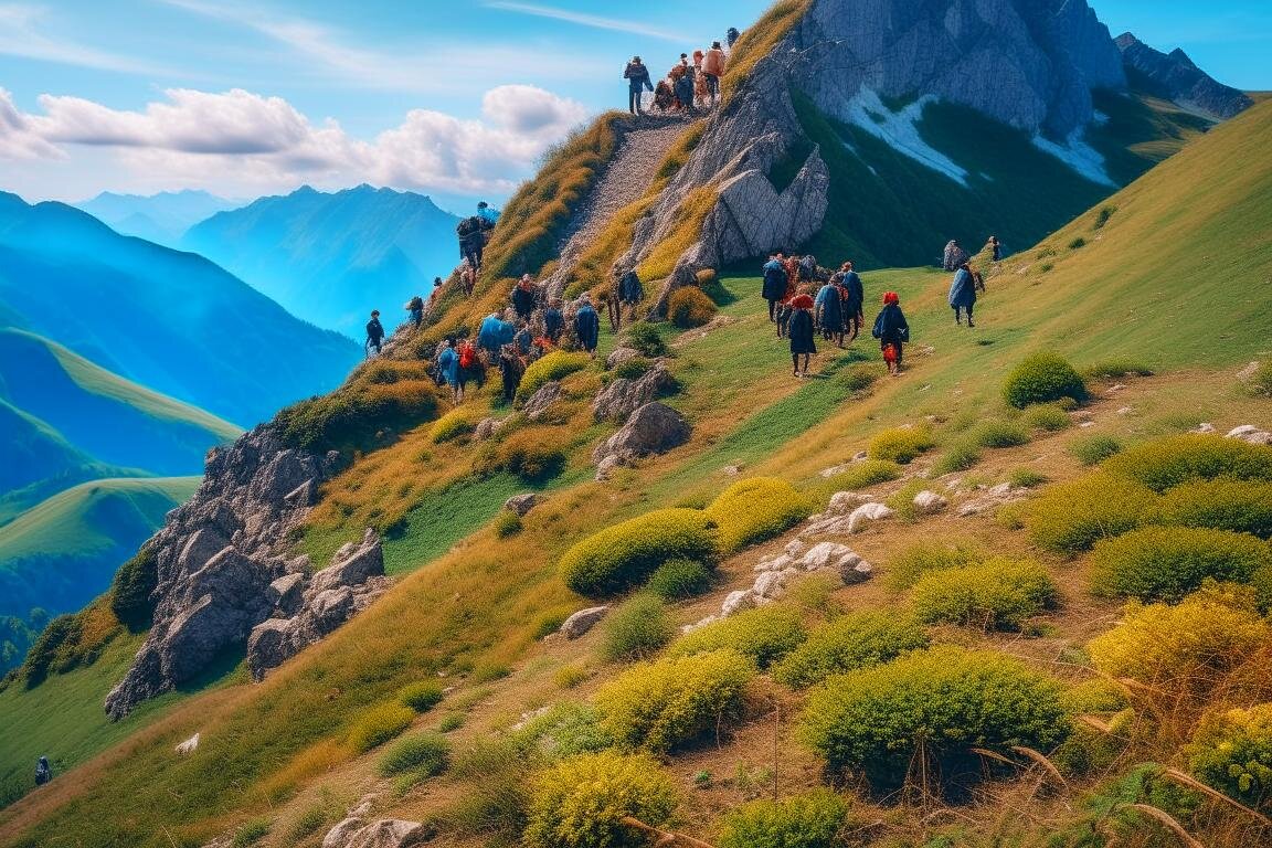 Поход в горы