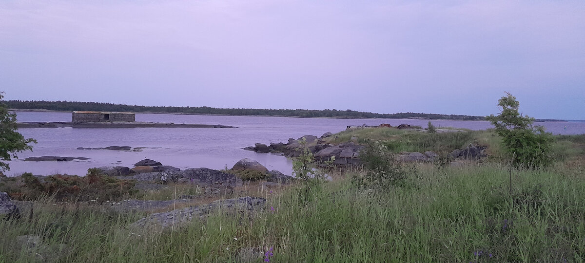 Кемь. Вид на море. 