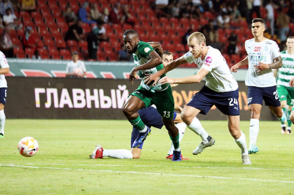    Грозненский «Ахмат» проиграл первый матч сезона самарским «Крыльям Советов»