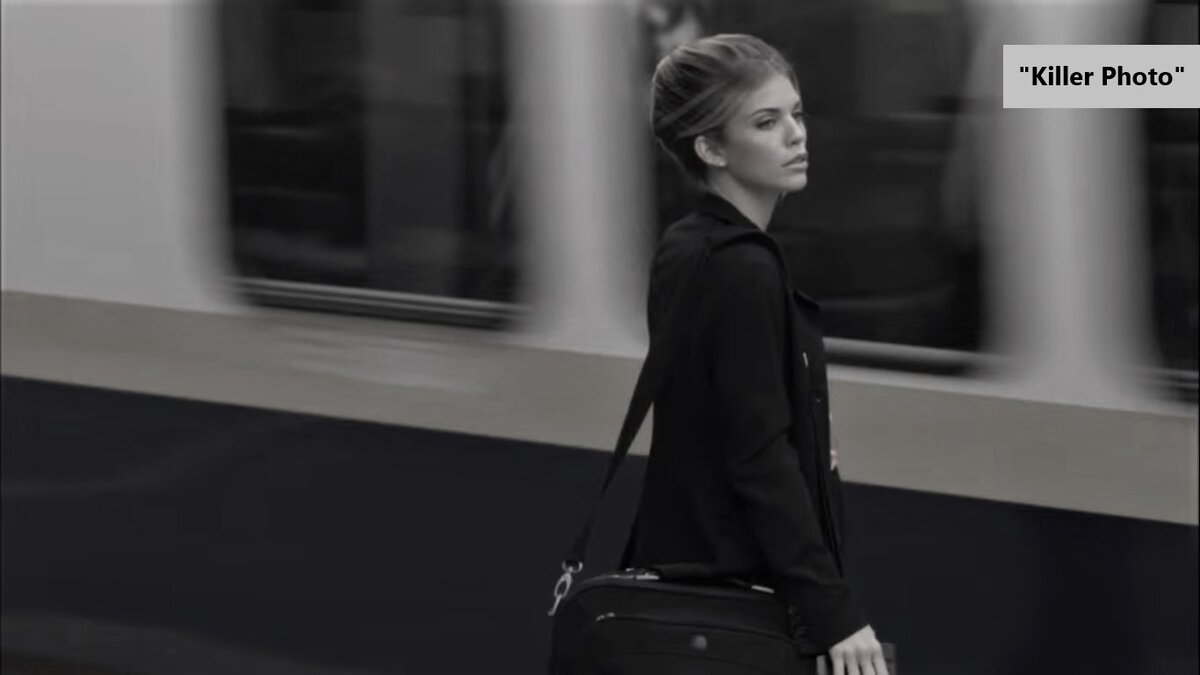 Скриншот из триллера "Фото убийцы".