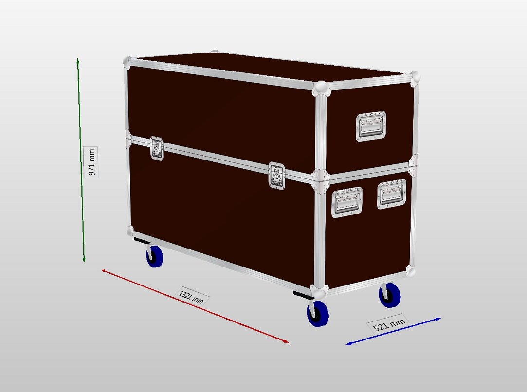 Эскиз кофра в 3D
