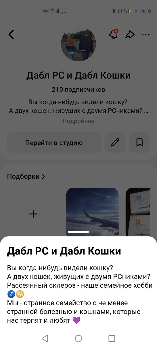 Скриншот автора 