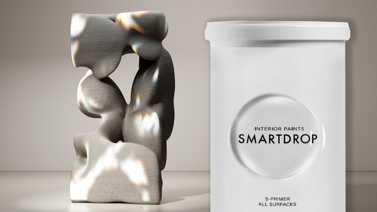 Интерьерные краски SMARTDROP. Грунт S-Primer