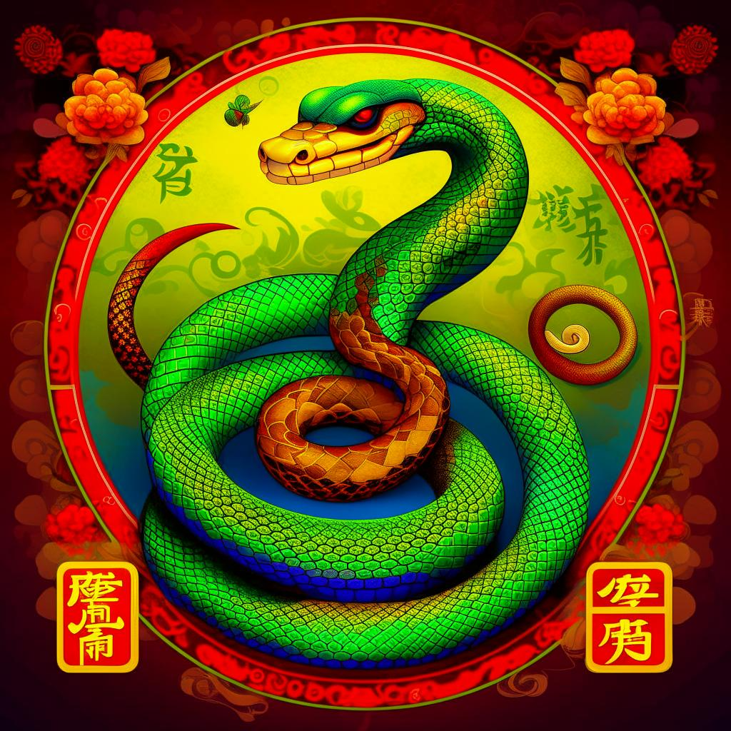 Змея на китайском