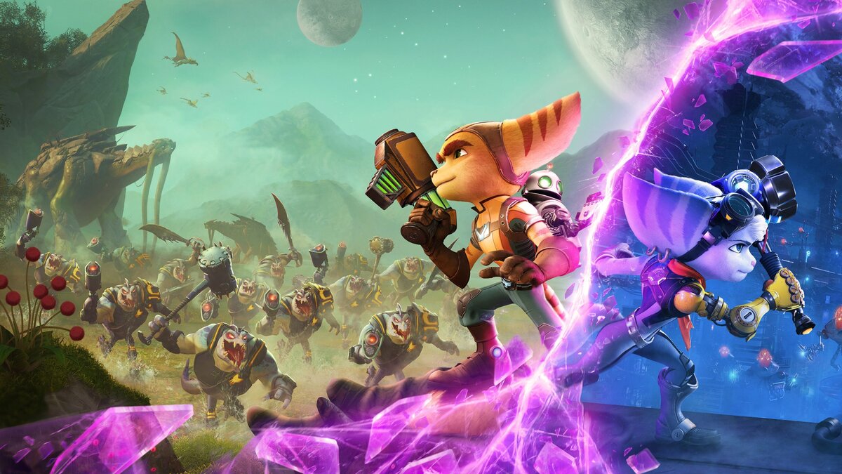 Ratchet & Clank: Rift Apart РАЗРАБОТЧИК: Insomniac Games, Nixxes Software ИЗДАТЕЛЬ: PlayStation PC LLC