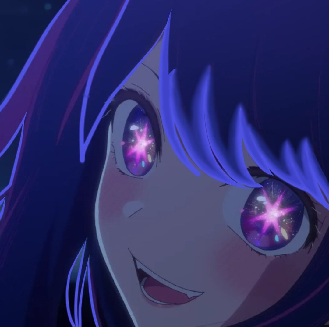 Продолжать Ли мне рисовать неоновую Хоши Но Ай из аниме новинки 2023 Звездное дитя?