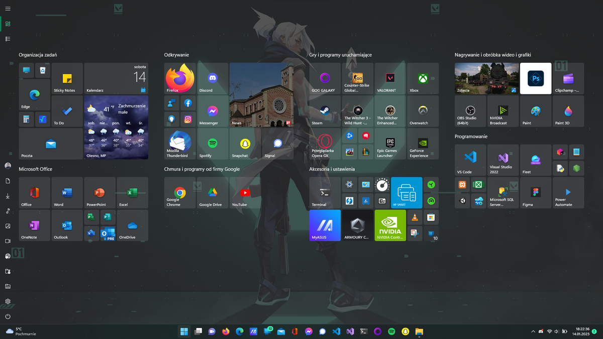    Windows 11 после использования ExplorerPatcher