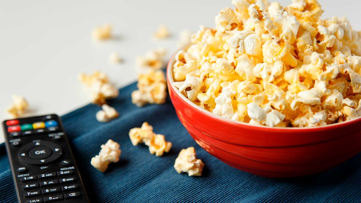 попкорн в микроволновке