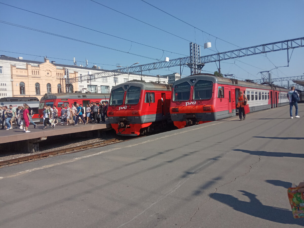 На Финляндском вокзале. Фото автора