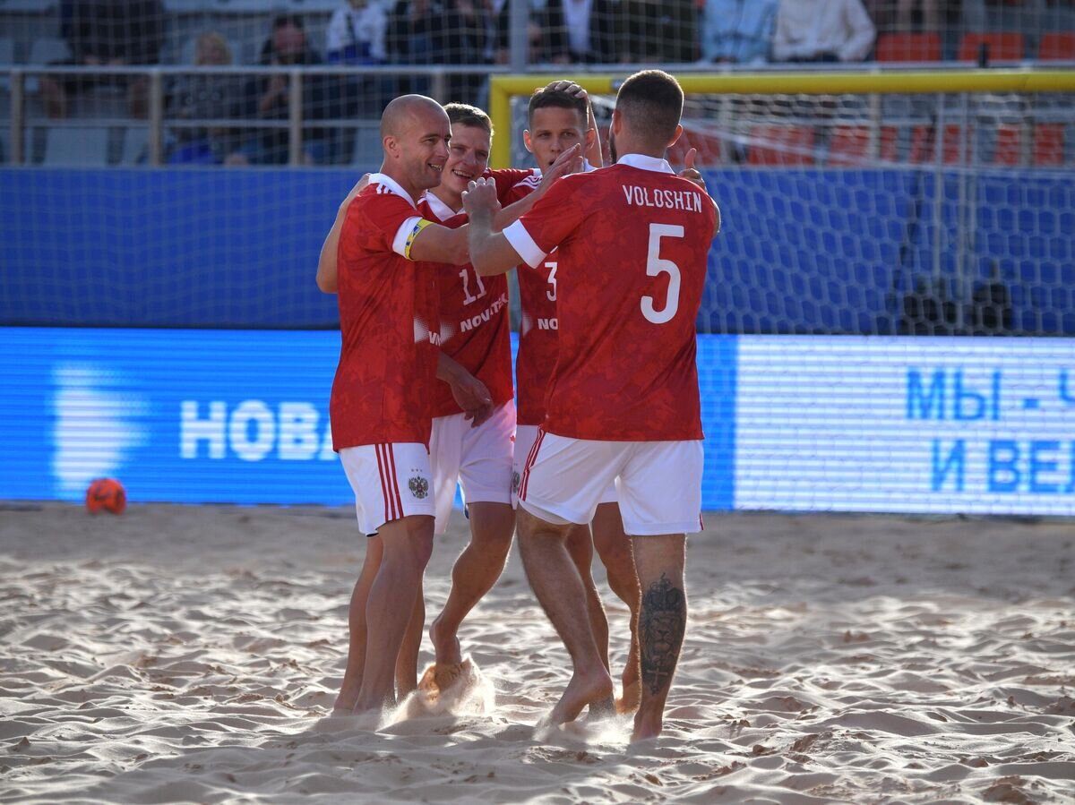    Игрок сборной России по пляжному футболу© РИА Новости / Александр Гальперин