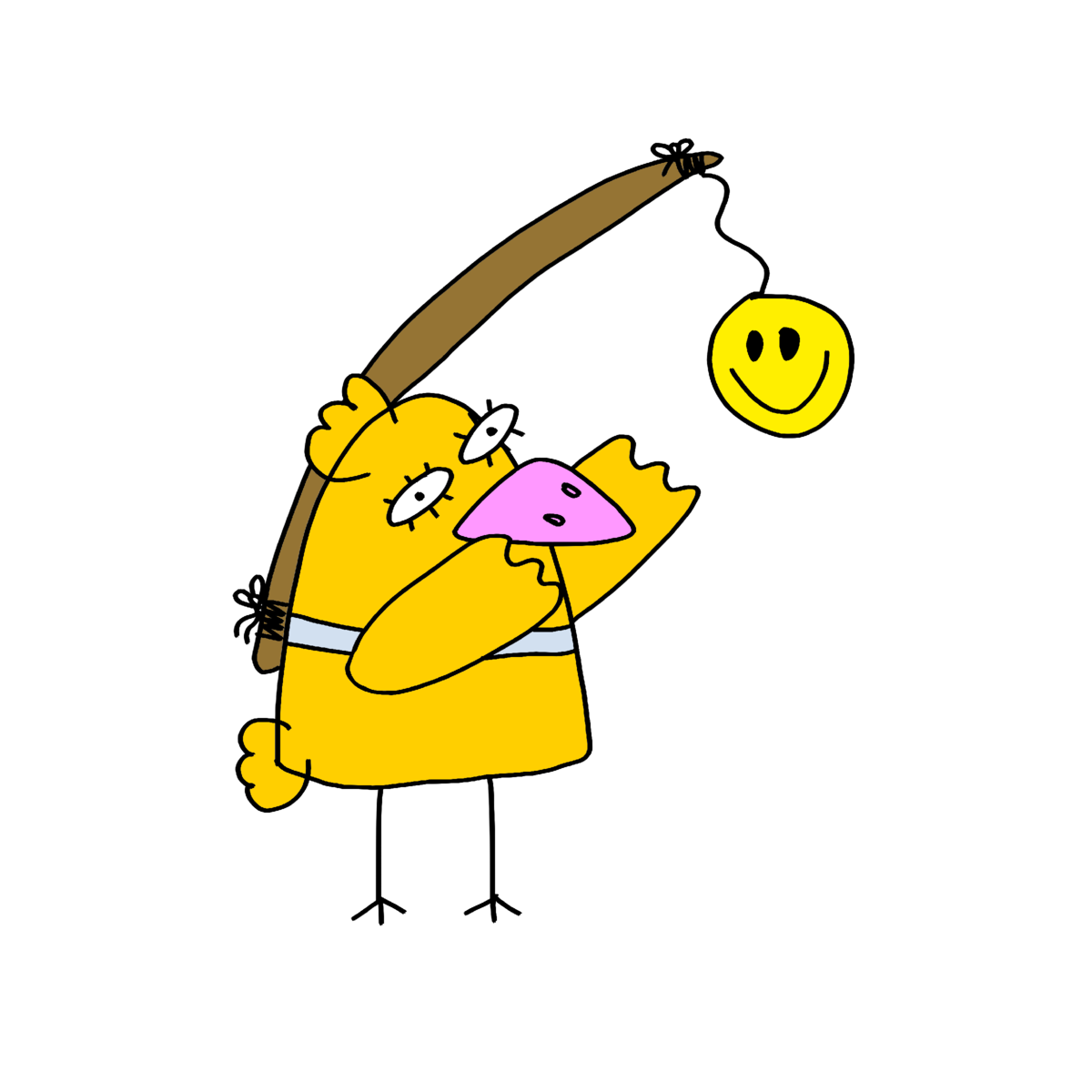 *очарованная утка бежит за мечтой*