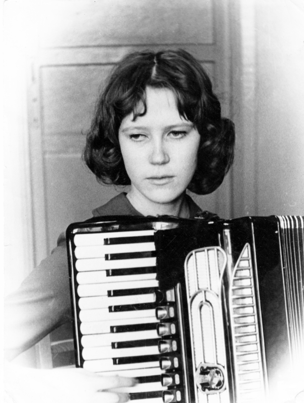 Наталья Семененко. Благовещенское музыкальное училище, 1977 г.
