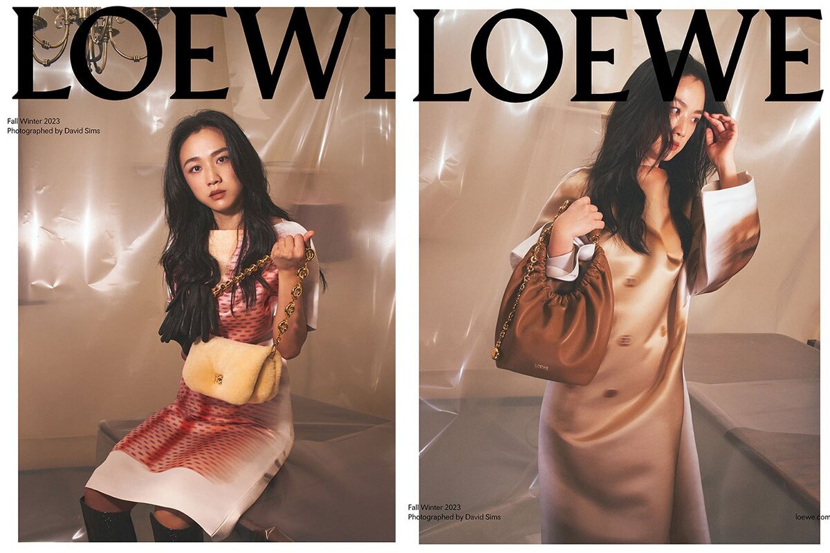    Тейлор Расселл и Тан Вэй снялись в осенне-зимней кампании Loewe (фото 3)
