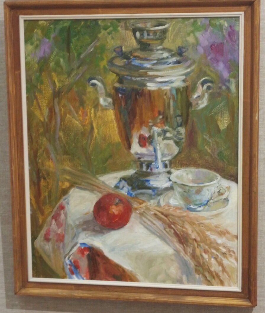    В  Туле , в зале на Красноармейском, 16 , проходит выставка Екатерины Дворкович "Однажды летом...-16