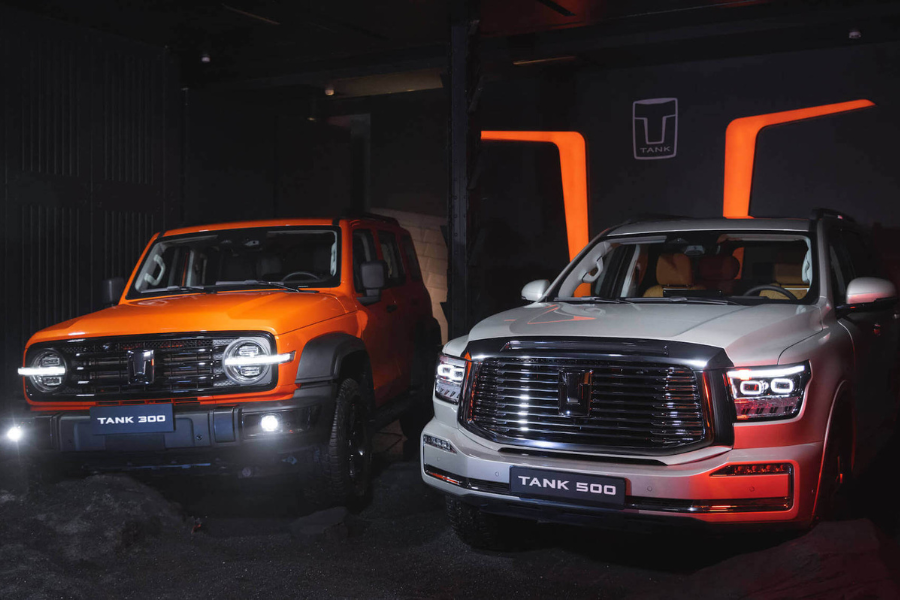 Официальное фото TANK 300 и TANK 500