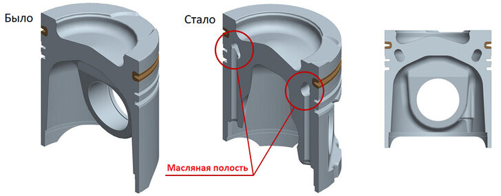 Поршень ЯМЗ-65802