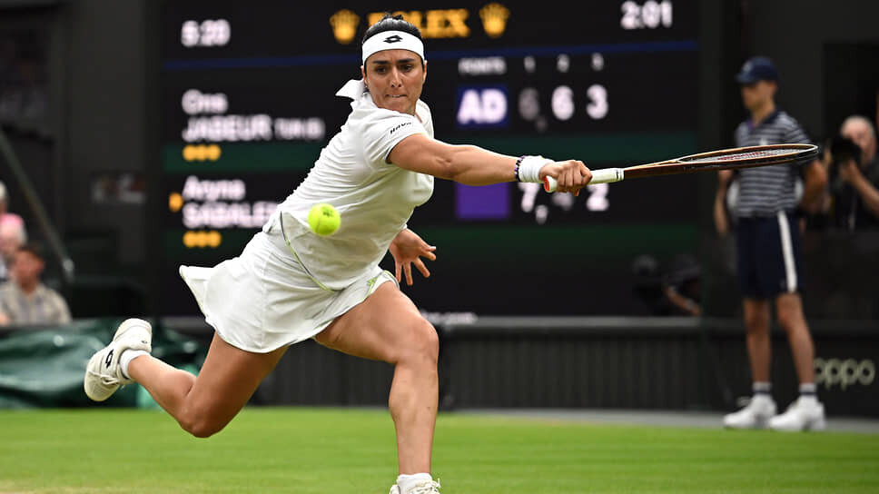 Фото: Dylan Martinez / Reuters📷Первая ракетка Африки Унс Джабир сыграет в финале Wimbledon второй раз подряд, что за последние четыре года больше не удавалось никому