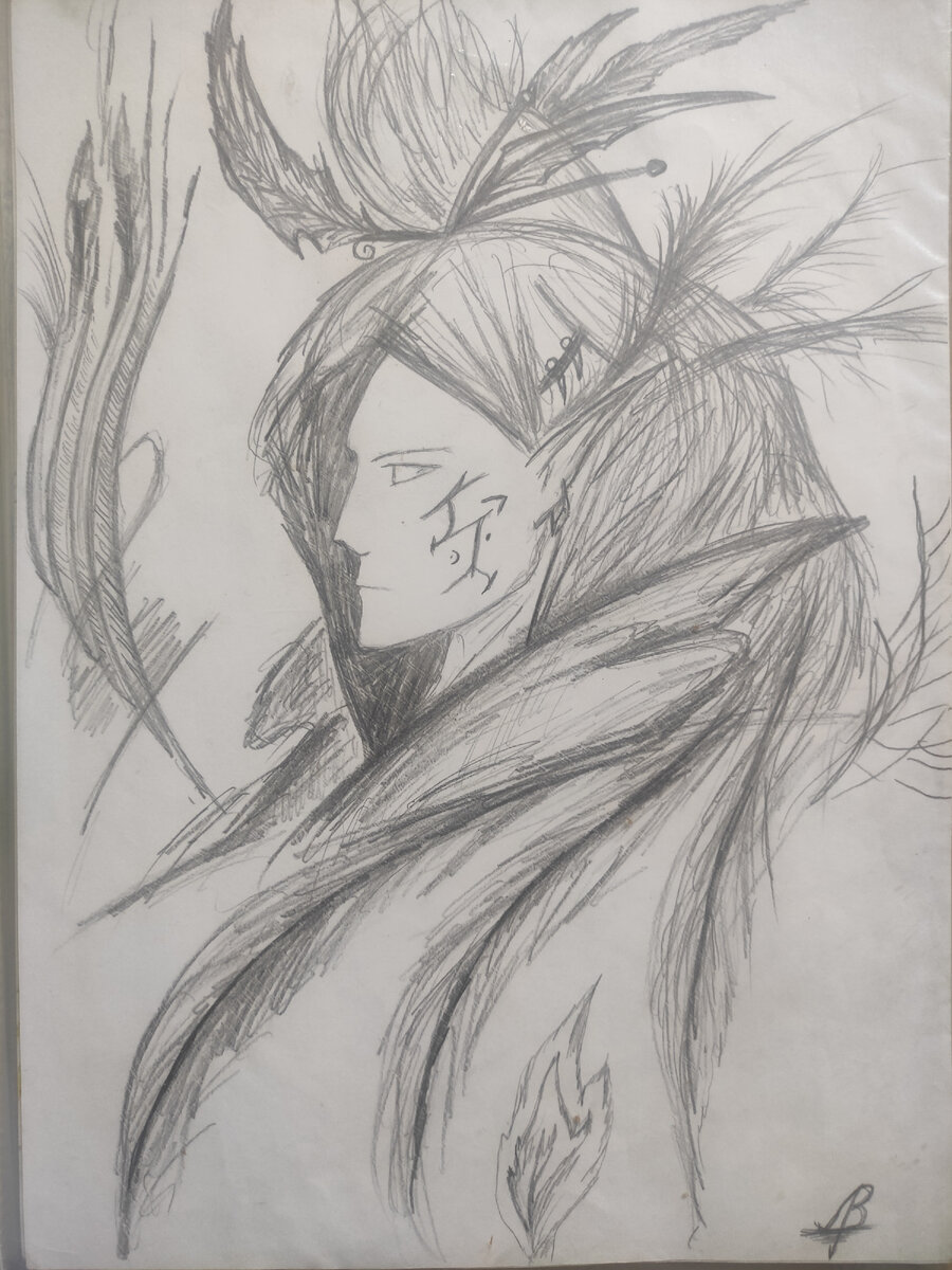 Рисунок мой. Возможно изображение Д. Е. Миург