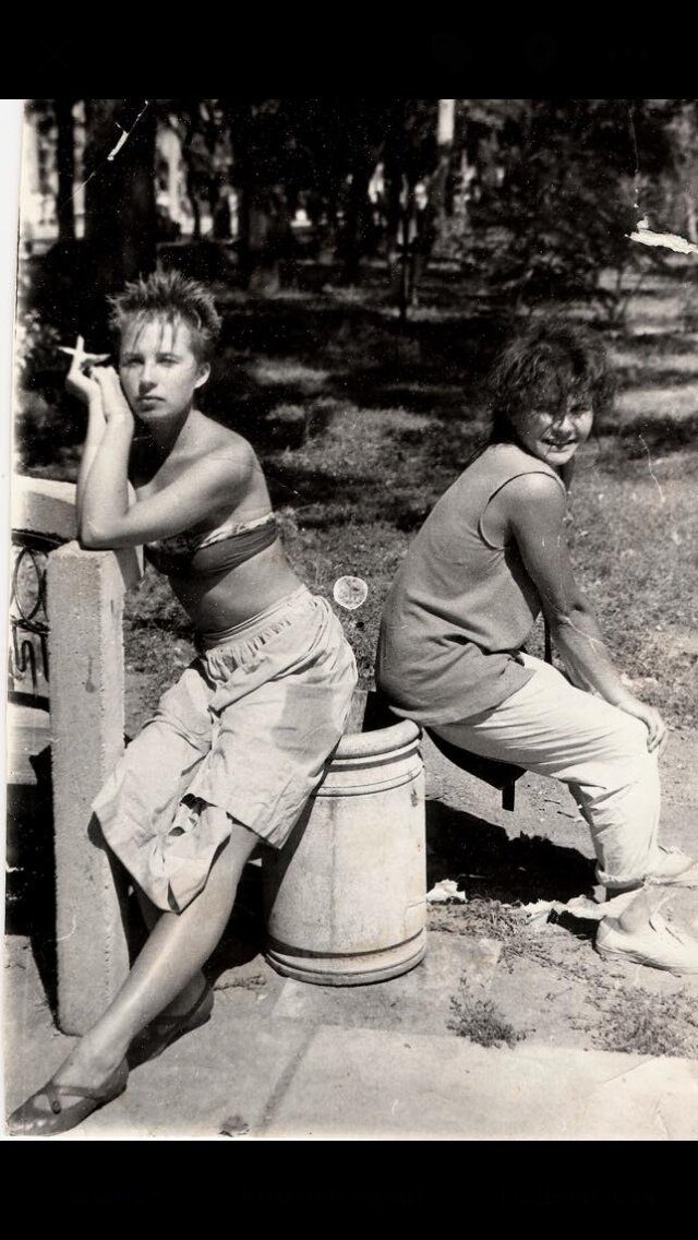 Ирина Локтева - слева